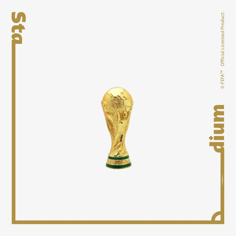 Qlive Trophy Replica 100mm - FIFA World Cup Qatar 2022 - أكسسوار كأس العالم قطر 2022